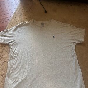 Polo by Ralph Lauren Light Gray Men's Tee